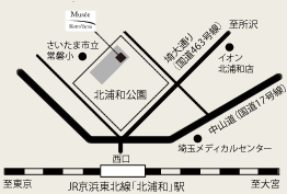 ミュゼ・ビストロやまへのアクセス